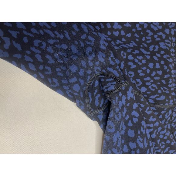 Athlete Ultimate Stash Pocket Camo 7/8 Tight Pant, Blue/Black Size XL - Picture 3 of 7